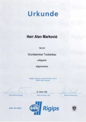 Certifikati - Intermont