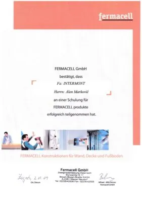 Certifikati - Intermont